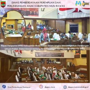 Rapat Paripurna DPRD Kabupaten Musi Rawas