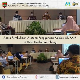 Acara Pembukaan Asistensi Penggunaan Aplikasi SILAKIP di Hotel Emilia Palembang