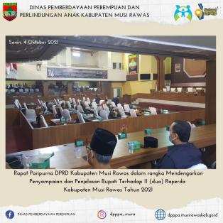 Rapat Paripurna DPRD Kabupaten Musi Rawas
